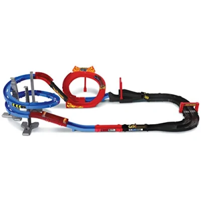 Imagen de VTech Turbo Force Racers Circuito de Carreras, Pista Acrobacias para los Coches Teledirigidos, Incluye 1 Coche Control Remoto + Mando Turbocontrol, Multicolor (3480 517522) , color/modelo surtido