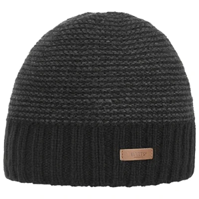 Imagen de Barts David Beanie, Boina Hombre, Negro (0001 BLACK 001L), Talla única (Talla del Fabricante: Uni)