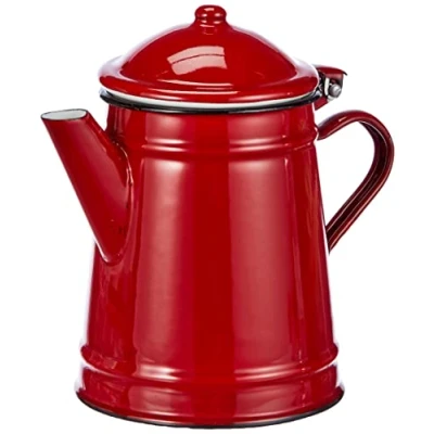 Imagen de Ibili 910210 Cafetera Conica Roja 1 Lts.