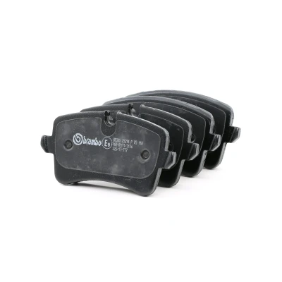 Imagen de BREMBO P 85 118 Juego de pastillas freno con contacto avisador desgaste tornillos pinza accesorios AUDI: A6 C7 Avant norauto,