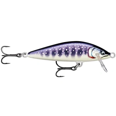 Imagen de Rapala Esca da Pesca Artificiale Spinning Countdown Elite Balsa in Acqua Dolce Affondante Profondità di Nuoto 1,2m 7,5cm / 10g Prodotta Estonia ilded Iwana