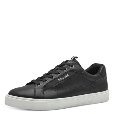Imagen de s.Oliver Herren Sneaker Low 5 13652 44, Zapatillas Hombre, Negro, 42 EU