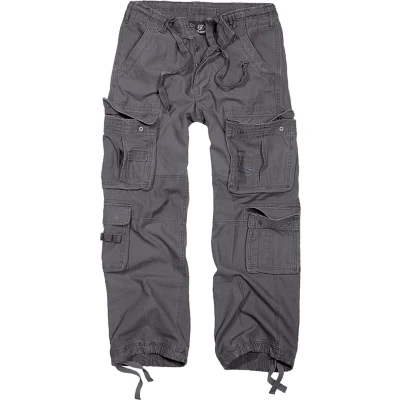 Imagen de Brandit PURE Vintage Pantalones cargo, Hombre, Talla: XXL, Charcoal