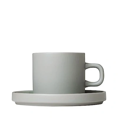 Imagen de Blomus 63911 PILAR Tazas de café (gres, 200 ml), gris