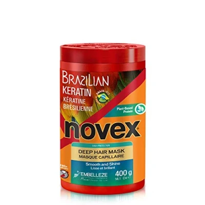 Imagen de Novex Queratina Brasileña, Mascarilla Capilar 400 gr.