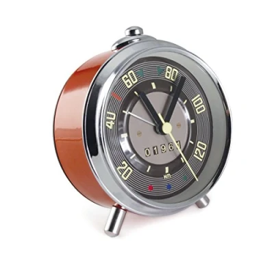 Imagen de BRISA VW Collection Volkswagen Reloj Despertador T1 Camper Bus (Velocímetro/Rojo)