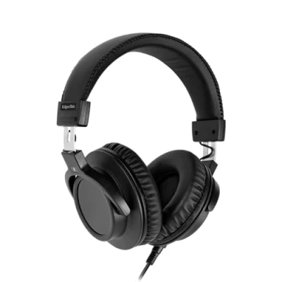 Imagen de Kruger &amp; Matz Auriculares Orejeras Estudio Modelo DJ Amplia Rango de Regulación Aislamiento Ambiental Jack 3,5 mm 6,3 KM0886
