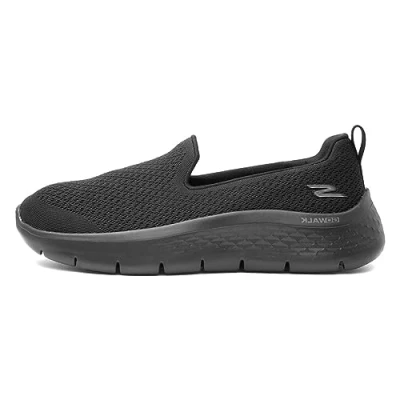 Imagen de Skechers Go Walk Flex Ocean Sunset, Zapatillas Mujer, Ribete Textil Negro, 43 EU