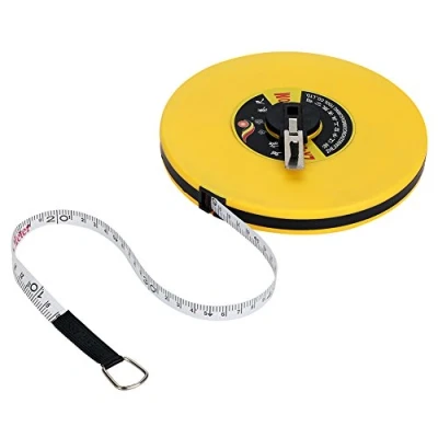 Imagen de Cinta Metrica 50 Metros, Métrica, Metros Regla de medición Fibra Vidrio Herramientas Métrica Larga Tape Measure Estandar