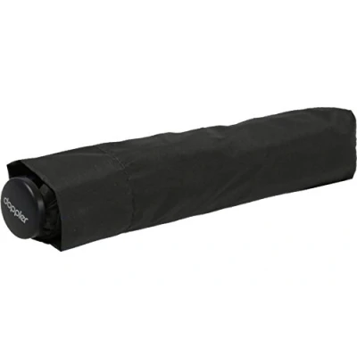 Imagen de Doppler Parapluie mini et ultra léger 99 grammes Noir Paraguas plegable, 21 cm, 90 liters, Negro (Noir)