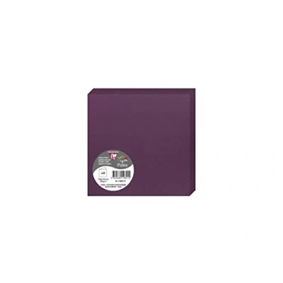 Imagen de Clairefontaine 12821 C Pollen Pack de 25 Sobres dípticas 13,5 X cm, cassis
