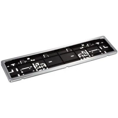 Imagen de Unitec 84526 Soporte plano para matrícula, cromado