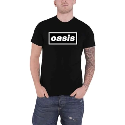 Imagen de Rock Off Oasis Camiseta Unisex con Logotipo de Decca, Color Negro (42
