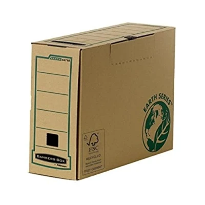 Imagen de Bankers Box Earth Series 4471801 Caja para archivo, 100 mm, pack con 20 unidades
