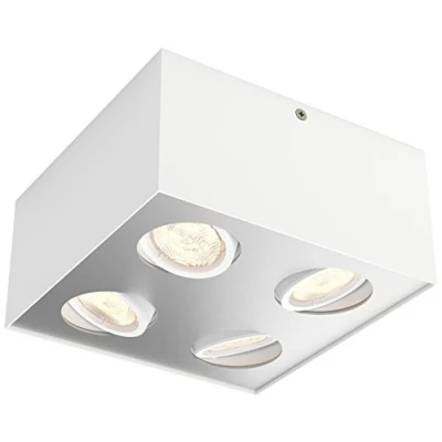 Imagen de Philips myLiving 5049231P0 Punto de luz 2 bombillas LED, 4.5 W, blanco cálido, color
