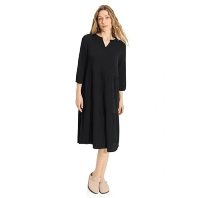 Imagen de CECIL B144064 Vestido de túnica Estructura, Negro, XS Mujeres