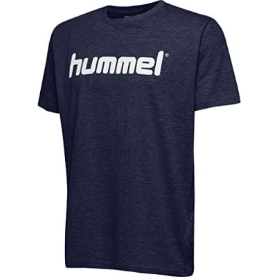 Imagen de hummel HMLGO Cotton Logo T Shirt S/S Color: Marine_Talla: S
