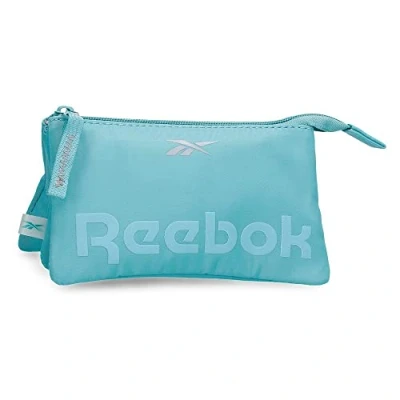 Imagen de Reebok Linden Neceser Tres Compartimentos Azul 17,5x9,5x2 cms Poliéster