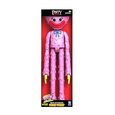 Imagen de Bizak Poppy Playtime Figura Acción articulada de 30 cm Kissy Missy, con juego Doble Cara como en el videojuego, (64230015)