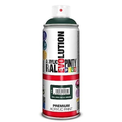Imagen de Evolution pinty color M123008 Pintura spray acrilica 520 cc verde