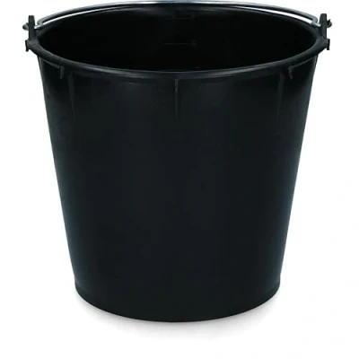 Imagen de Vplast Cubo 7 l con soporte Negro