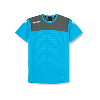 Imagen de Kempa Emotion 2.0 Shirt Camiseta de Juego, Hombre, Azul/Antracita, XXL