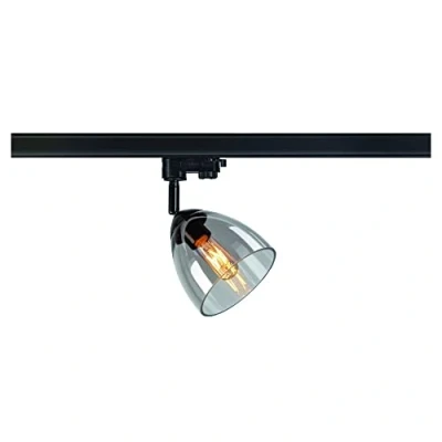 Imagen de SLV luminaria PARA sistema trifásico CONE GL/proyector, foco led, proyector de techo, carril, iluminación interior / GU10 25 W negro