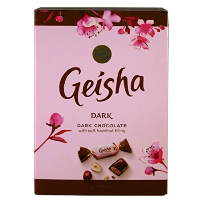 Imagen de Geisha Oscuro Chocolates con blanda Avellana Relleno 150g by Karl Fazer