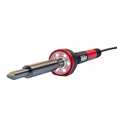 Imagen de Weller WLIR8023G Soldador de 80 W, anillo halo LED, con mango ergonómico moldeado para lápiz