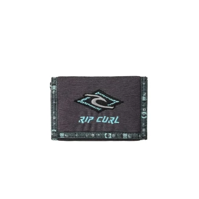 Imagen de Rip Curl Cartera para hombre Archive Cord SURF Wallet, negro y azul, talla única