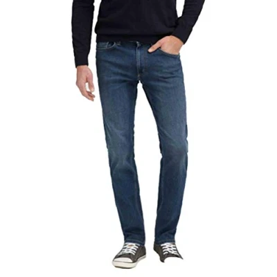 Imagen de Mustang Hombre Washington 1007640 Vaqueros slim, Azul (Dark Blue 881), 32W / 30L