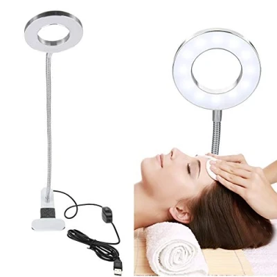 Imagen de Samfox Lámpara Tatuaje Maquillaje USB LED del de La Mesa Belleza con Abrazadera para Microblading Cejas/Delineador Ojos