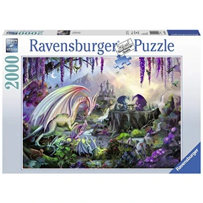 Imagen de Ravensburger Valle del Dragón Rompecabeza Piezas, Multicolor (Puzzle 2000 Pz)