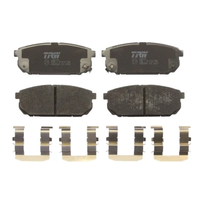Imagen de TRW COTEC GDB3344 Juego de pastillas freno con avisador acústico desgaste accesorios KIA: SORENTO 1