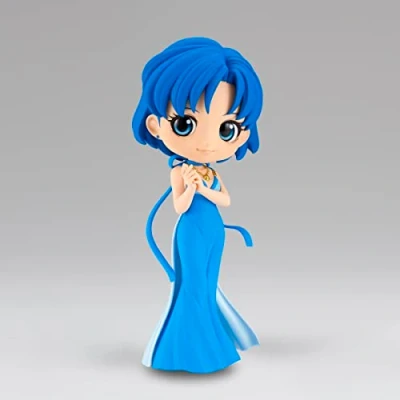 Imagen de Banpresto Figura Q Posket Princess Mercury Pretty Guardian Sailor Moon Eternal The Movie, 14 cm, BP18848, Multicolor