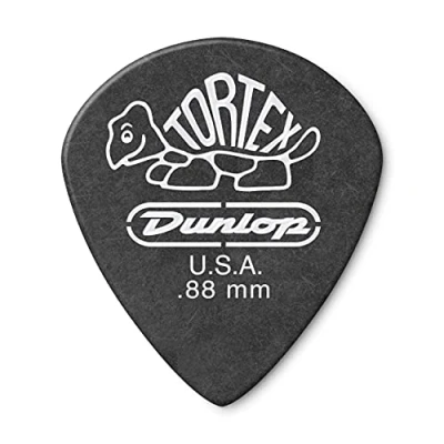 Imagen de Dunlop 482 TORTEX PITCH BLACK JAZZ III Púas (12 Pack) 0.88 mm