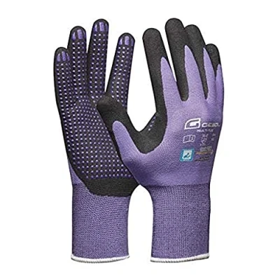 Imagen de Gebol Multi Flex Lady Guantes de trabajo con revestimiento nitrilo y puntos dermatológicamente probados jardinería agarre para mujer Talla XS (Gr 6)