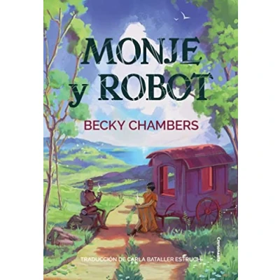Imagen de Monje y robot