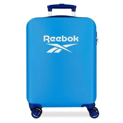 Imagen de Reebok Maveryck Maleta de cabina Azul 38x55x20 cms Rígida ABS Cierre combinación lateral 34L 2,86 kgs 4 Ruedas dobles Equipaje Mano