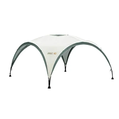 Imagen de Coleman Carpa Event Shelter, Cenador para Festivales, jardín y Camping, construcción Robusta de mástiles, Gazebo con protección Solar SPF 50más, Gris Verde, XL 4.5 x m