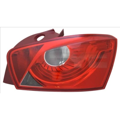 Imagen de TYC 11 12300 01 2 Piloto trasero izquierda Rojo sin portalámparas SEAT: Ibiza 4