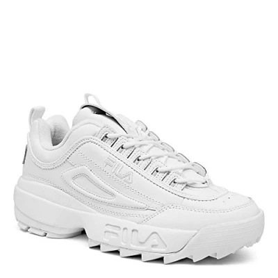 Imagen de Zapatillas Fila Strada Disruptor para hombre, Blanco (Blanco/blanco/blanco), 42 EU