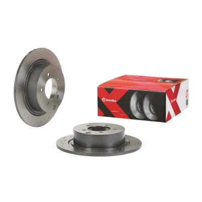 Imagen de BREMBO 08.C247.1X Disco de freno 302 10 5 perforado, macizo revestido MITSUBISHI: Lancer 8 Limousine, 8, Outlander 2 SUV, JEEP: Compass