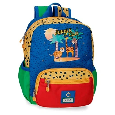 Imagen de Enso Jungle Club Mochila pequeña Multicolor 23x28x10 cms Poliéster 6,44L