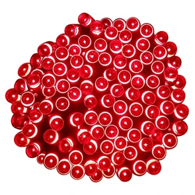 Imagen de Tuokay 20M 200 LED Luces de Navidad Cadena Guirnalda con Adaptador 8 Modos Decorativa Iluminación para Arbol Navidad, Fiesta,Boda (Rojo)