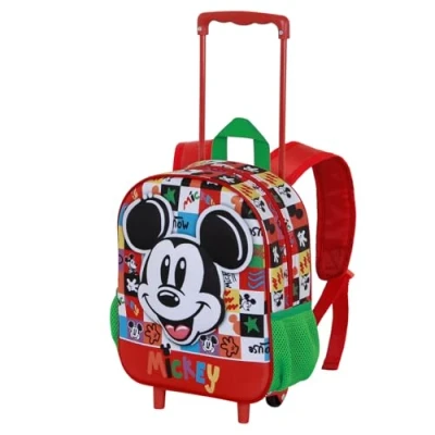 Imagen de Karactermania Disney Mickey mouse MOOD Small 3D Trolley para niños, Talla: One Size, multicolour