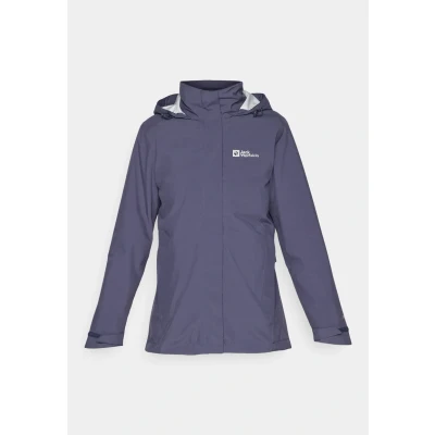 Imagen de Jack Wolfskin Rotwand 3IN1 Chaqueta Hard shell, Mujer, Talla: Medium, Graphite