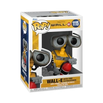 Imagen de Wall E Figura Vinilo with Fire Extinguisher 1115 Unisex ¡Funko Pop! Standard