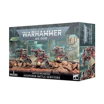 Imagen de GAMES WORKSHOP Kit de plástico para servitores Batalla Adeptus Mech