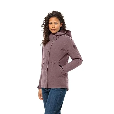 Imagen de Jack Wolfskin Snowy Park Jkt W Chaqueta, Frambuesa, S para Mujer
